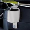 Universal Car Hanging Drink Holder Leather Seat Back Storage Rack Beverage Holder  Car Supplies