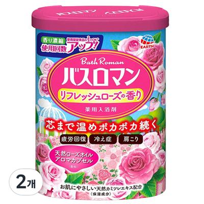Bath Roman Bath Salt Relax Rose, 600g, 2 Pieces