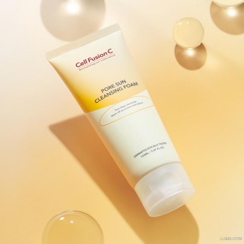 Cell Fusion C Pore Sun Cleansing Foam 150ml + 150ml (+Free gift)