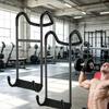 Non-slip Rubber Coated Dumbbell & Pull-up Assistance Hook for Home Gym Fitness