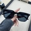 Trendy Rice Nails Fashion Sunglasses Vintage Square Sunglasses Women Men Mirror Brand Designer Shades Punk  Uv400