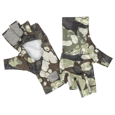 Simms SolarFlex SunGlove UPF Lightweight Breathable Fingerless Gloves for and Outdoor Activities - 50+ Protection, & Fishing, Hiking,