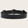 Elegant Adjustable Women Wide Belt With Retro Rose Buckles Soft PU Leather Strap Suitable For Jeans Dresses Occasion