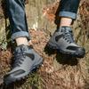 Men's Shoes Hiking Shoes Outdoor Shoes Sports Shoes Autumn and Winter High-top Leather Surface Hiking Off-road Non-slip and Wear-resistant
