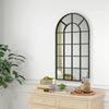 110 X 65 Cm Arched Decorative Wall Mirror for Bedroom Living Room, Modern Window Bathroom Mirror for Home Decor