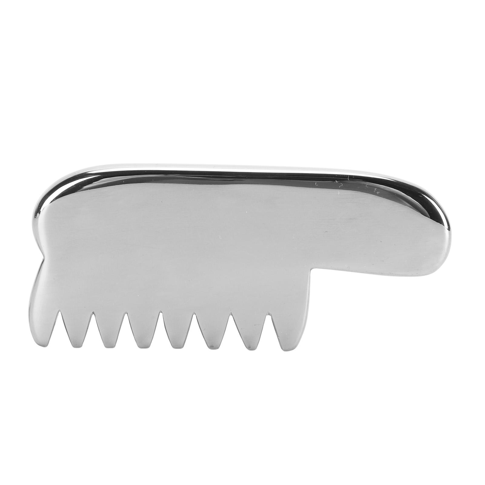 

Массажная доска для тела, скребковая, в форме расчески, холодный, горячий компресс, уменьшающий усталость, терагерцовая пластина гуаша для