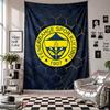 Arazzo da Parete FC Fenerbahçe Decorazione per la Casa Tessuto da Appendere a Parete per Camera da Letto Soggiorno Sfondo
