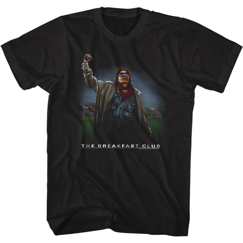 The Breakfast Club Movie Judd Nelson Fist In Air Colorful Drawing Men T Shirt S