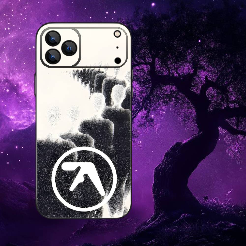 

A-Aphex Twin Phone Case For iPhone 17,16,15,14,13,12,11,Pro,Max,Plus,E,Air,Mini Protective Black Cover iPhone16promax