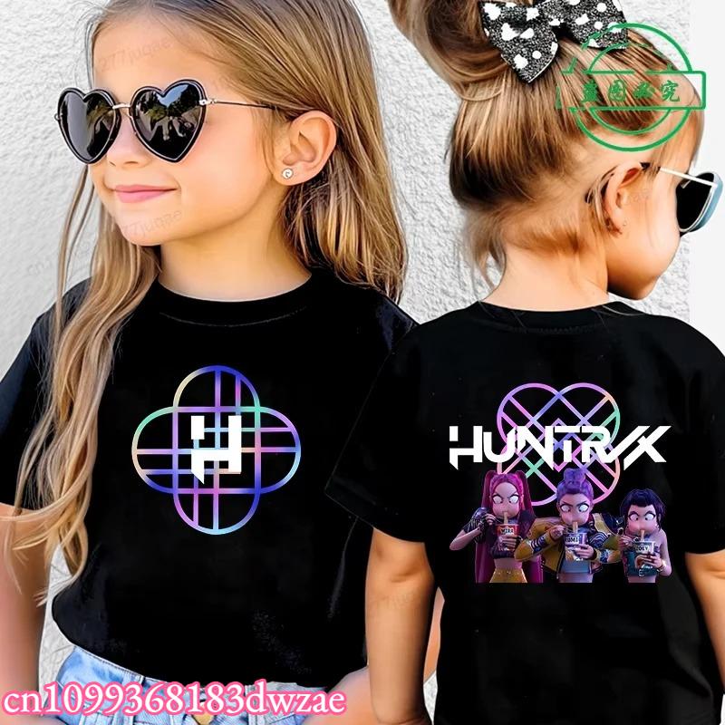 Devil Hunter Children's Clothing Summer Cartoon Clothing Fashion Children's T-shirt