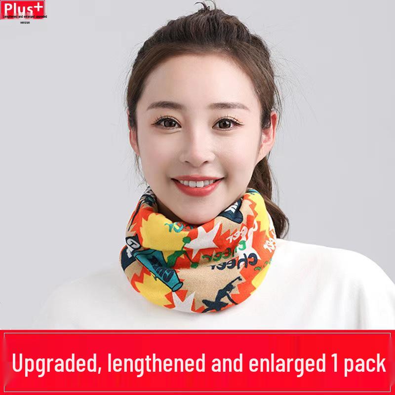 Hot-Selling Autumn/Winter Multi-Function Twist Hat & Scarf with Neck Protection