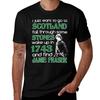 Scotland Stones 1743 Jamie Fraser T-Shirt Big and Tall Loose Fit T-Shirt