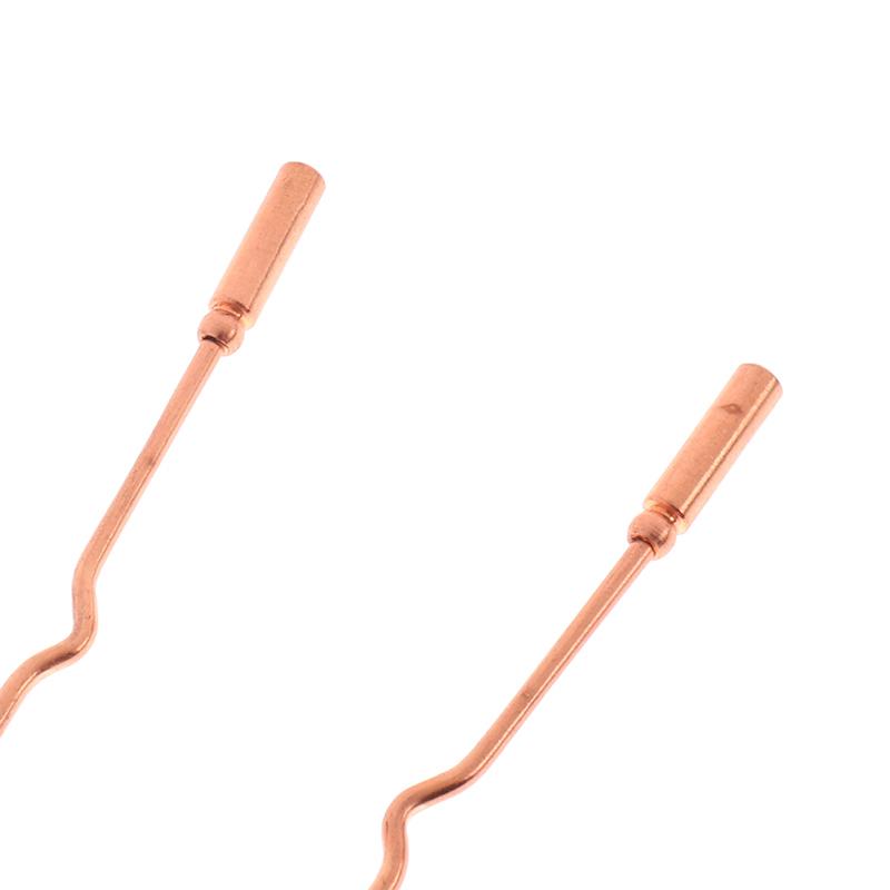 Pure Copper Tongue Scraper Oral Cleaner Brush Fresh Cleaning Hygiene Care Tools