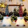 Nordic Faceless Doll With Led Light Dwarf  Doll Christmas Gnome Plush Doll  Christmas Decoration