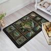 Bass Fish Collection Pattern Rug Floor Mat for Living Room or Bedroom Soft and Comfortable Carpet a Gift for Birthday and Holiday.