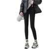 High Waist Fleece-Lined Grey Lambswool Leggings - Thick, Warm & Slimming for Autumn/Winter 2025