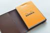 Rhodia Elastic Band Cover No. 11 Grid Black Cf11ebcbk