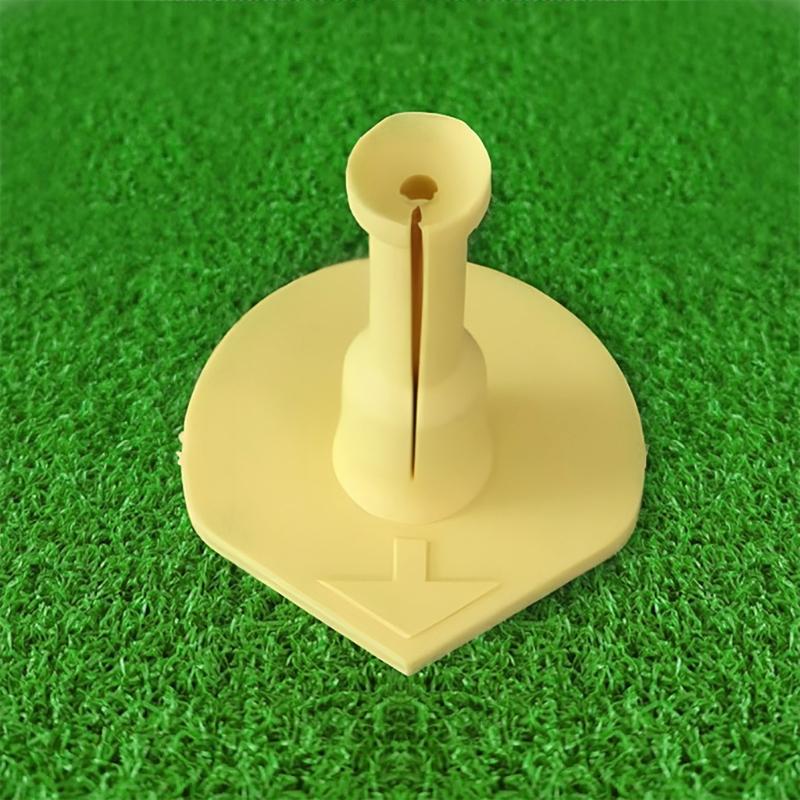 Golf Rubber Tees Golf Opening Shape Rubber Tees Driving Range Golf Tees Holder for Indoor Outdoor Backyard Home Durable