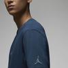 Jordan Air Letter Logo Print Round Neck Sports Casual Breathable Short Sleeve T-Shirt Men Tops Light-Teal DM3183-425