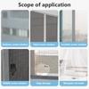 Window Screen Repair Tape Self-adhesive Mosquito Net Tears Holes Patch Tape Seal Easy-to-Apply Waterproof Mesh Patch