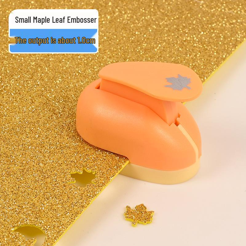 Children's DIY Embossing Machine: Easy Large Flower Punch for Kindergarten Craft and Paper-Cutting Projects