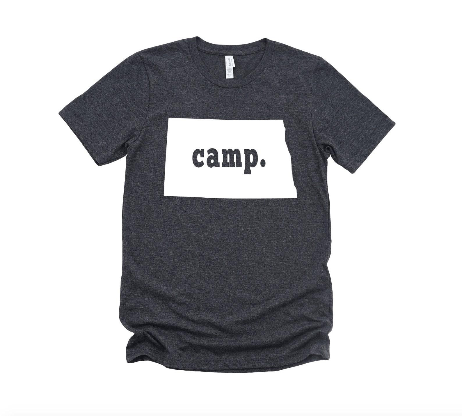 North Dakota Camp Unisex Graphic Tee 2XL