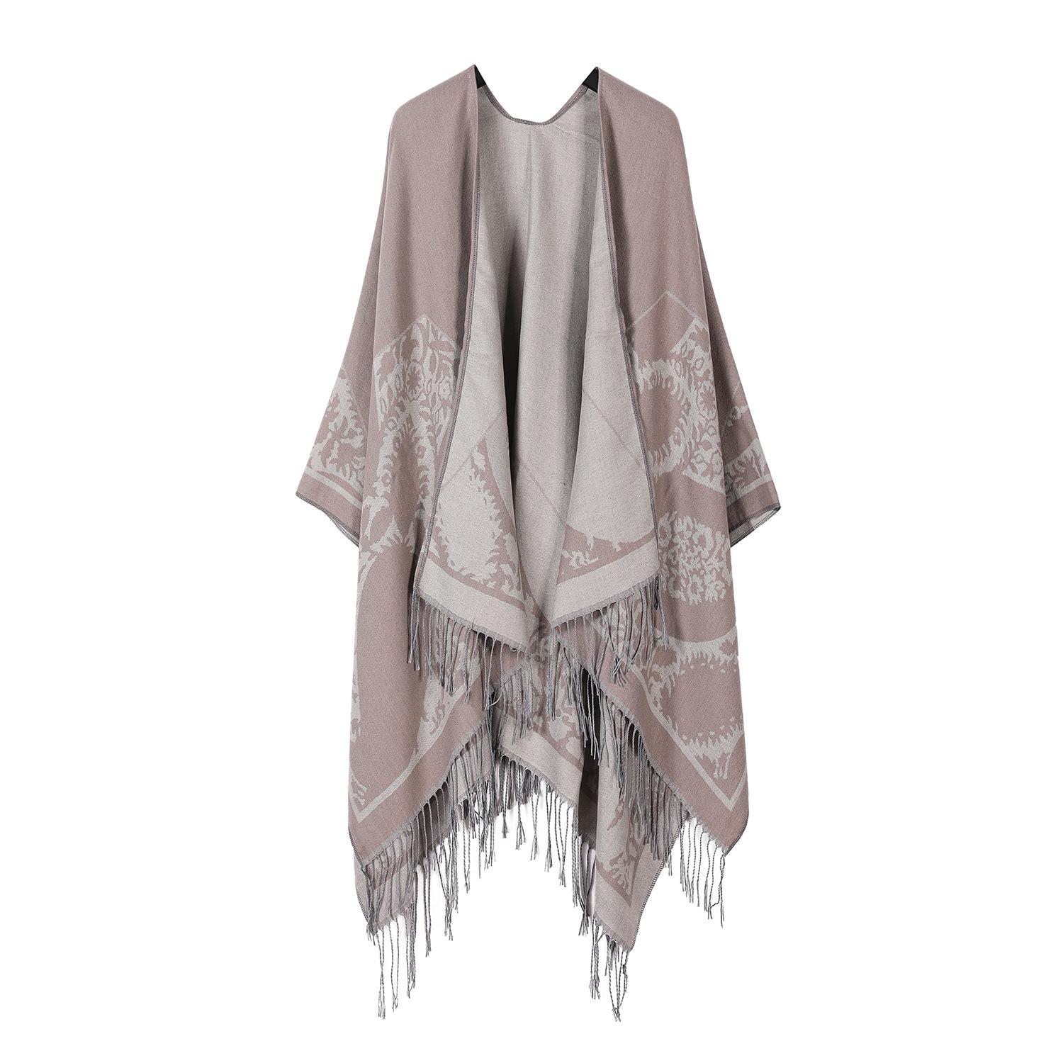 

Дорожная теплая шаль для мужчин, офисное одеяло для сна, универсальное вязаное покрывало с бахромой, накидка для женщин