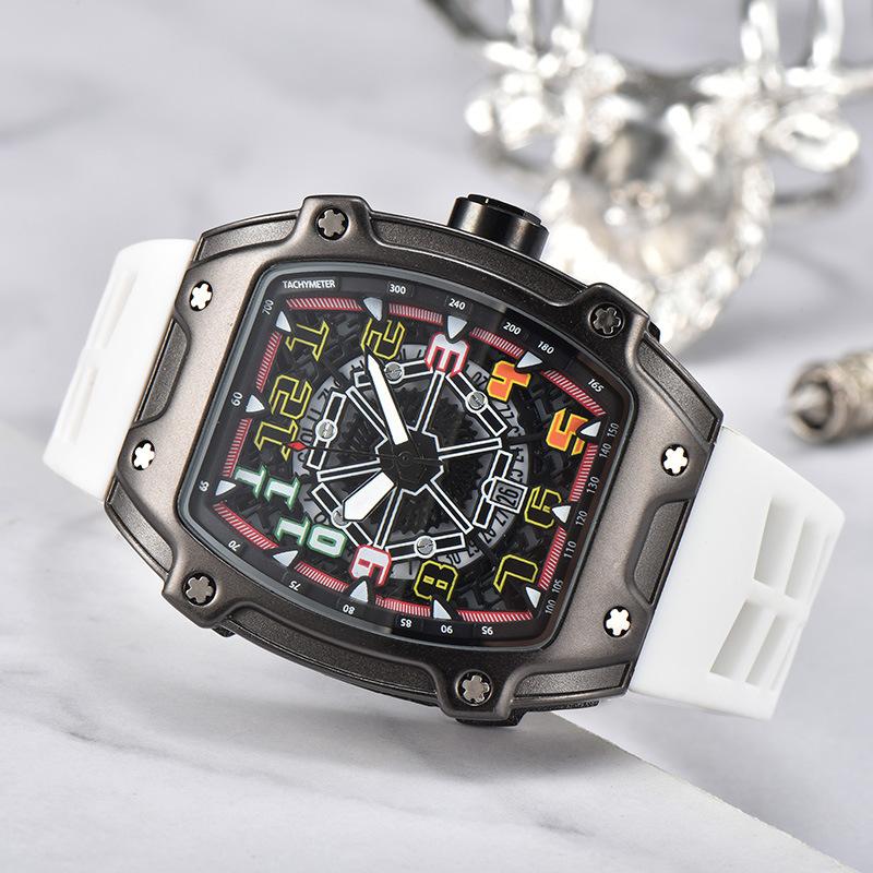 Cross-border Foreign Trade Men's Watch Men's Luminous Quartz Watch Personalized Internet Celebrity J Wine Barrel Fashion Watch