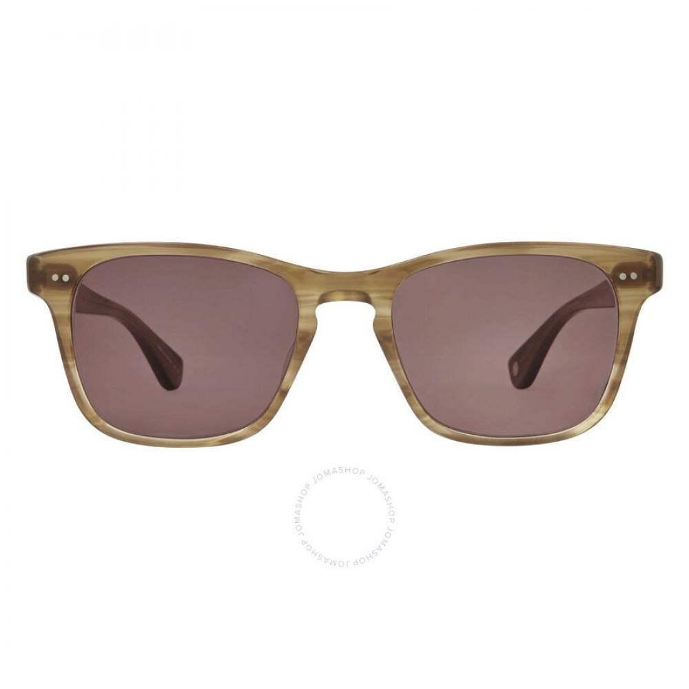 

Garrett Leight Torrey Sun Lilac Square Unisex Sunglasses 2148 Pat Li 51