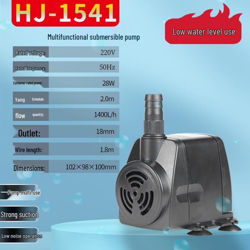 Jialu HJ-41 Leise Tauch-Mini-Aquarium-Wasserpumpe