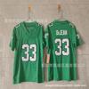 Youth Rugby Jersey Boys NFL San Francisco 49ers Eagles Team Fan Apparel Cotton Sportswear