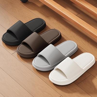 Women's Summer Bathroom Slippers: Cool, Single-Strap EVA Design In Unisex Big Sizes