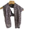 Autumn and Winter Floral Scarf Korean Version Cotton and Linen Scarf Women's Breathable Shawl Artistic Retro
