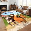 Custom personalization Spirit Riding Free Area Rug - Perfect For Kitchen, Bathroom,Laundry Room Decor Large Size Available,Gift All Seasons