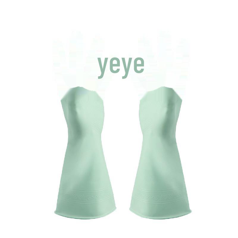 

Женские хозяйственные перчатки для мытья посуды - многоцелевые перчатки для уборки на кухне Medium зелёный