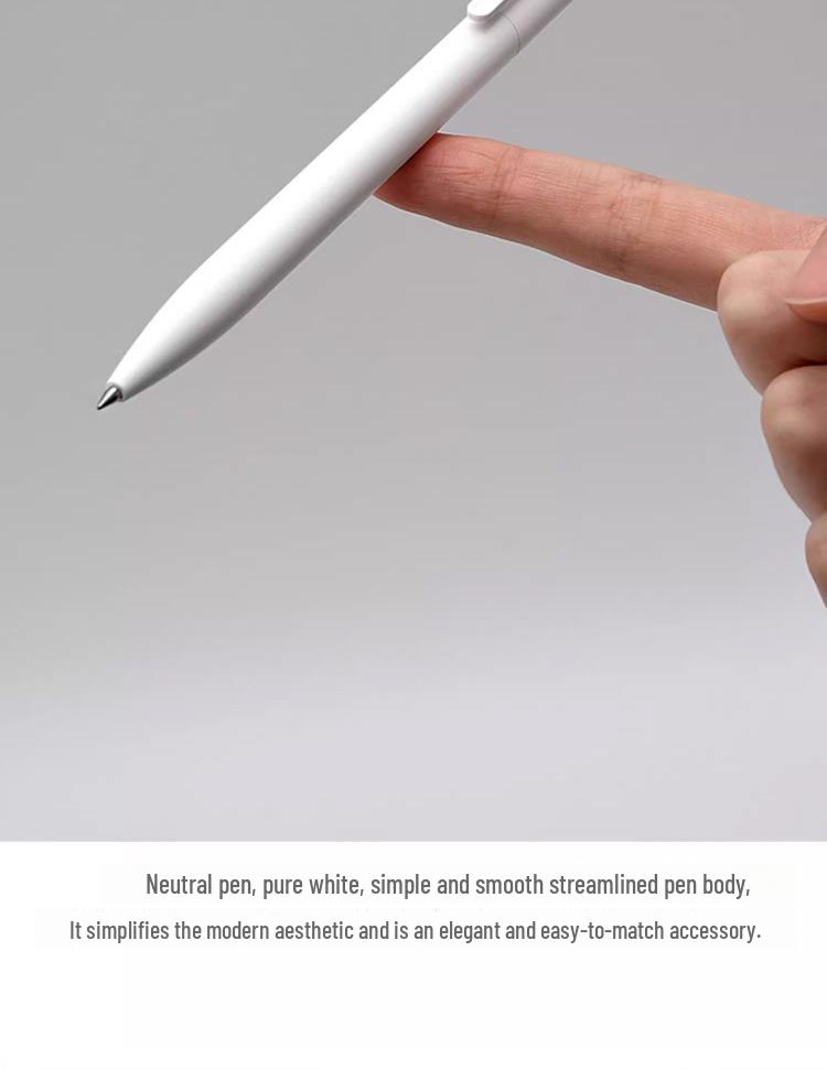 Xiaomi Gel Pen Set: 10 Pieces, 0.5mm, Ideal for Business, Office, Students, and Teachers.