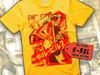 Kill Bill V16 T-Shirt Filmplakat-Druck Gelbes Shirt 100% Baumwolle Alle Größen S bis 5XL