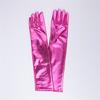 Women Wet Look Metallic Long Gloves for Wedding Opera Party Dress Accessories