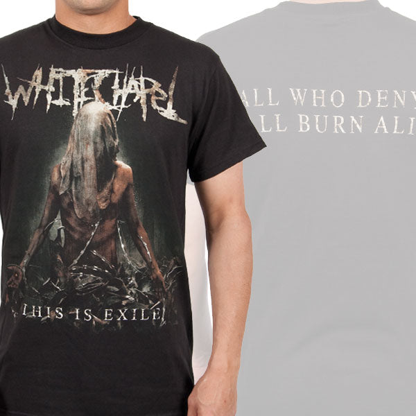 Whitechapel Band Graphic Cotton T-shirt Unisex Summer Short Sleeve Fashion Brand Tee Luxury Casual Vintage Retro