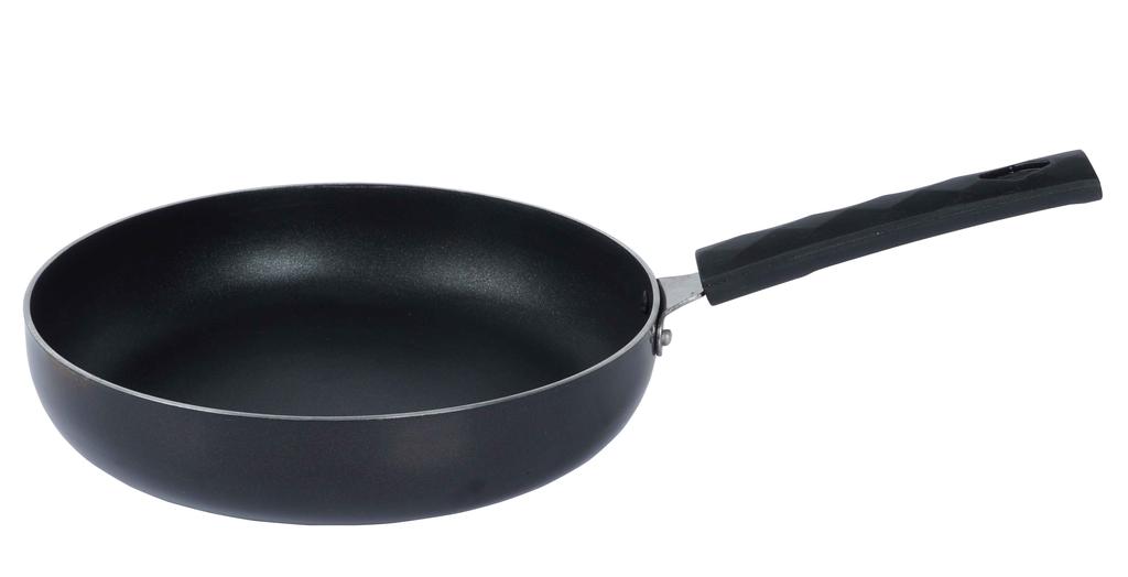 Trifri Non,Stick Fry Pan Turner With Lid  Non Stick Coating Induction Base Cookware Kitchen Accessories Cooking Fry