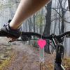 Love Heart Ribbon Bike Reflective Warning Strips High Brightness Multifunction Night Cycling Pendant Bike Equipment