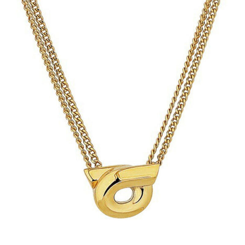 Salvatore Ferragamo Gancini Pendant Necklace 760705 770479