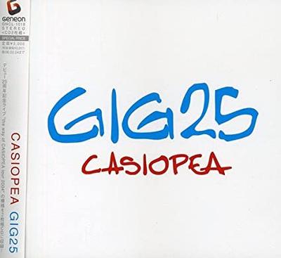CD CASIOPEA  GIG25  GNCL1018 Japan Jazz Used