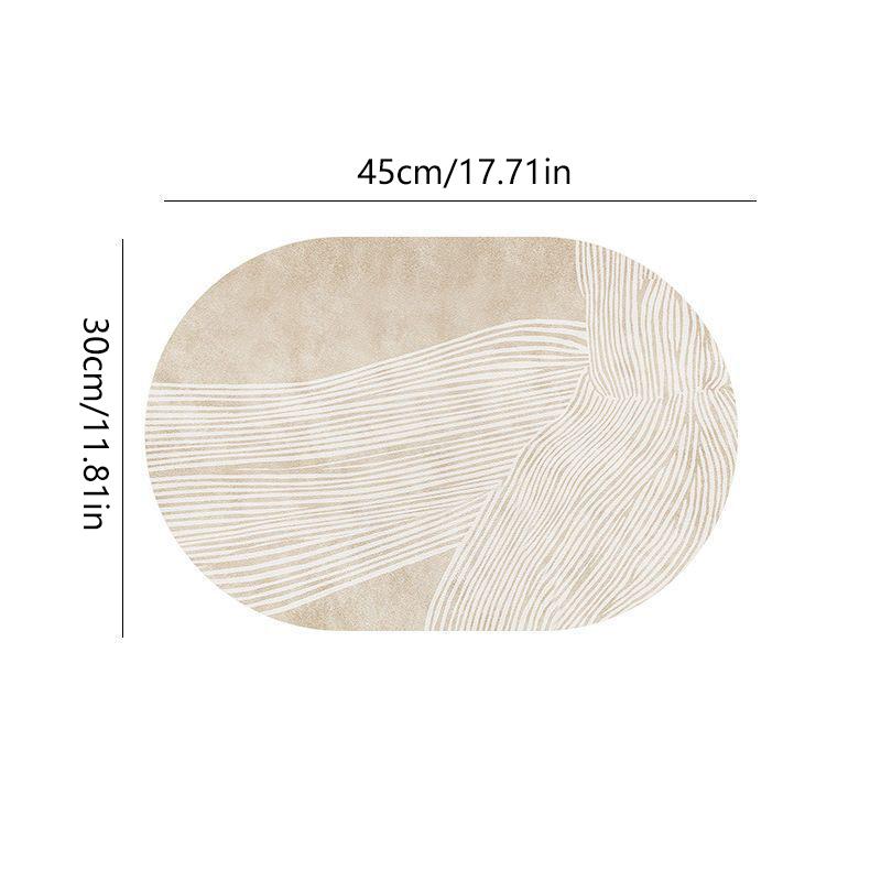 

Кожаный коврик под приборы овальный маслостойкий коврик для стола домашний обеденный кухонный стол подставка под приборы дизайн обеденный водонепроницаемый термостойкий домашний декор