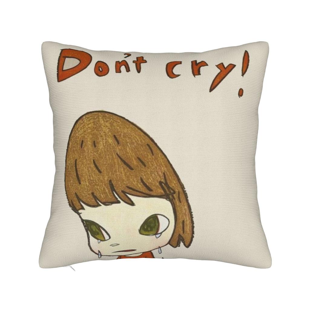 Art Yoshitomo Nara Printed Pillowcase Cushion Cover Throw Pillow Cover Warm Bed Decoration Square Multiple Sizes