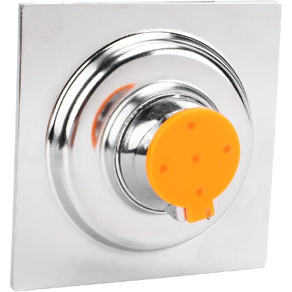 Odor Proof Floor Drain, Copper Stainless Steel Magnetic Levitation Floor Drain, Square Large Displacement Shower Floor Drain for Kitchen Bathroom