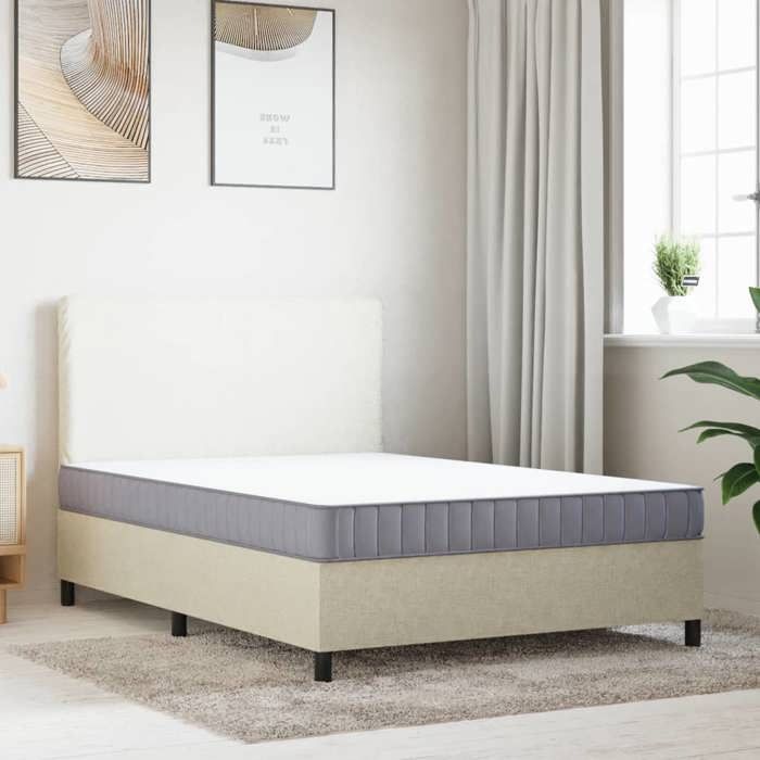 VidaXL Matelas en mousse moyennement doux 140x190 cm 373023