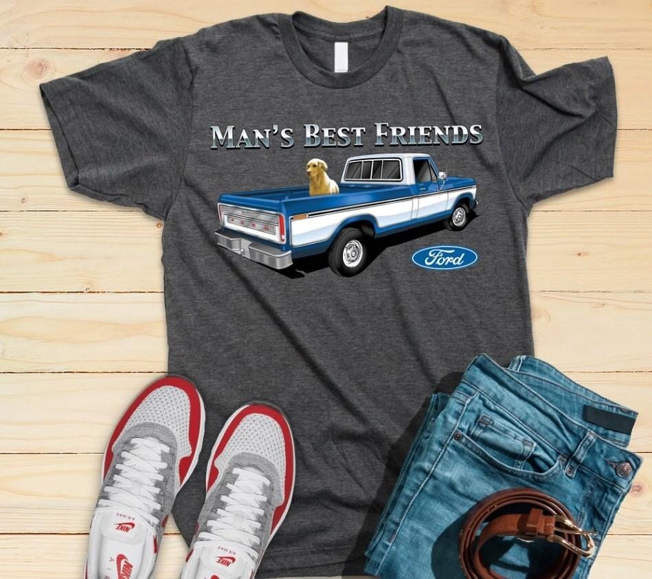 

Футболка Ford, Футболка «Лучший друг человека», Классический пикап Ford, Ford Motor Company 3XL