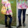 Leggings en Faux cuir Pu pour enfants, pantalons chauds d'hiver pour filles de 2 à 10 ans