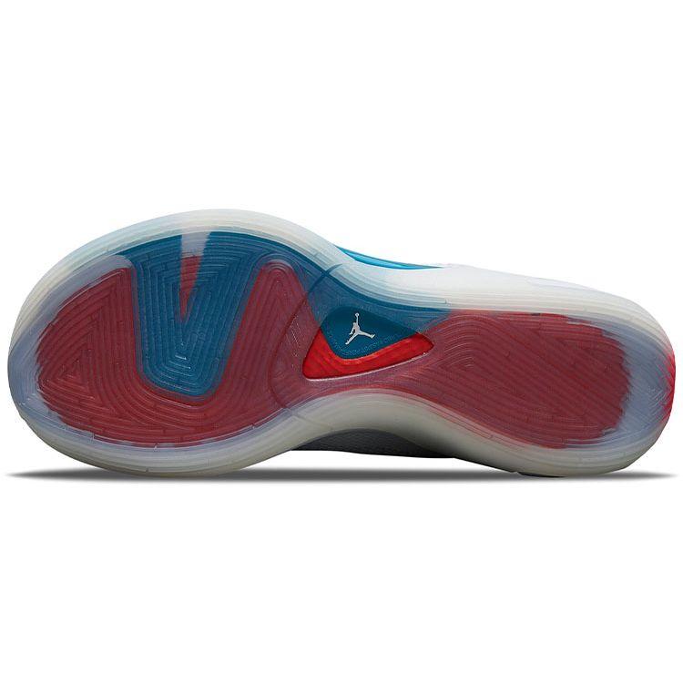 Air Jordan Jordan Luka 1 PF Legend of 7 Men Sneakers White Metallic-Silver Neo-Turquoise DN1771-104